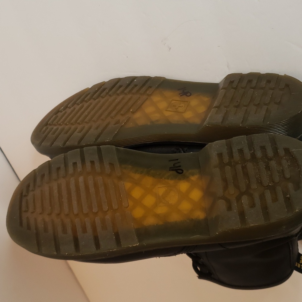 Dr. Martens Docs Black 1460 Combat Boots Size 6 - Picture 8 of 9